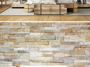 新中式大理石背景墙设计 堆砌石头装饰与现代简约的完美融合